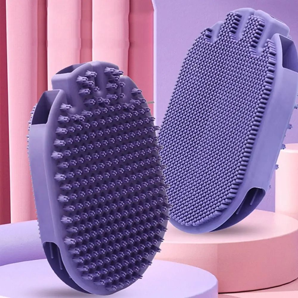 Transform Bath Time with the Massaging Pet Shampoo Brush