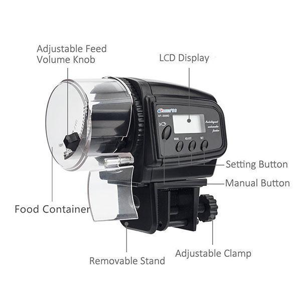 Elevate Your Fish Care with Our Digital Automatic Aquarium Fish Feeder