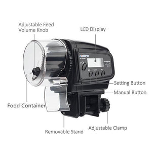 Elevate Your Fish Care with Our Digital Automatic Aquarium Fish Feeder
