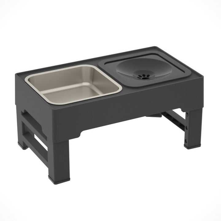 Elevate Your Pet's Dining Experience with Our Adjustable Height Feeding Bowl