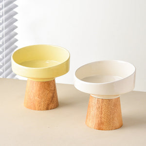 Elevate Your Cat's Dining Experience with Our Ceramic Feeding Bowl