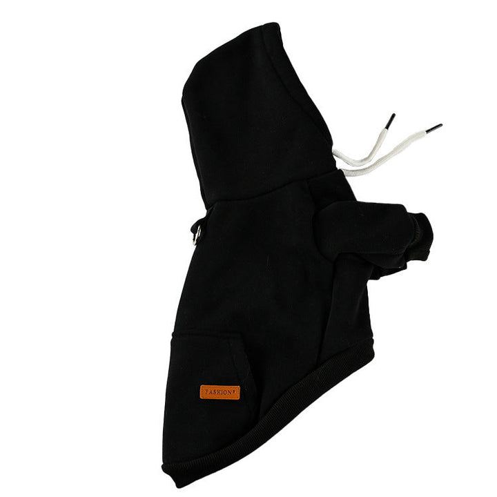 Pet Fashion Simple Hooded Sweater