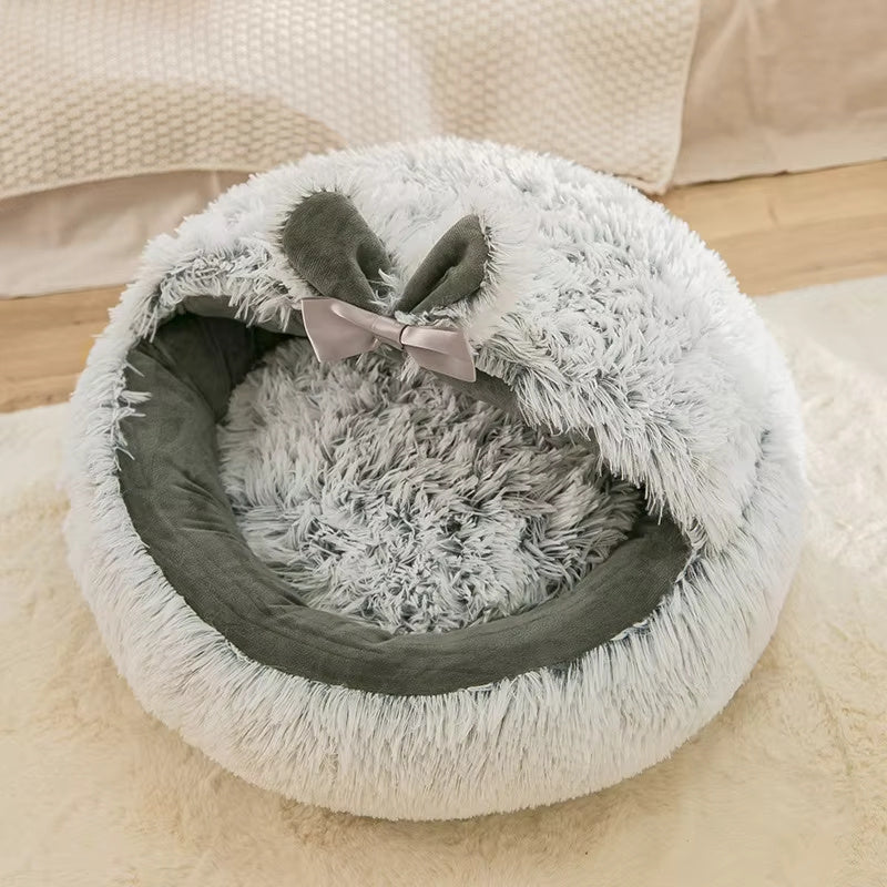 Winter New Long Plush Pet Bed - The Ultimate Comfort for Your Furry Friends