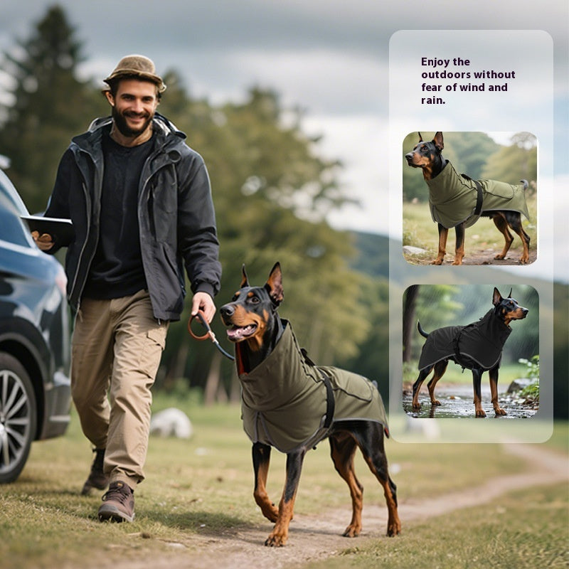 Waterproof And Rainproof Pet Trench Coat