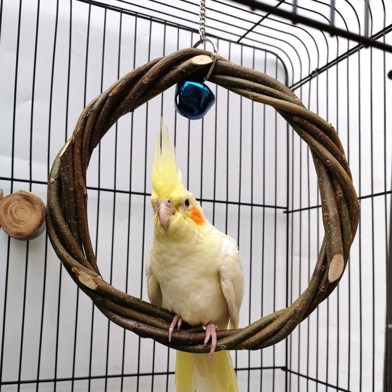 Bird Standing Chewing Toy Bird Cage