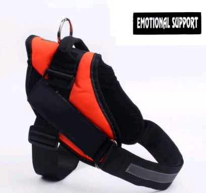 Pet chest back big dog leash