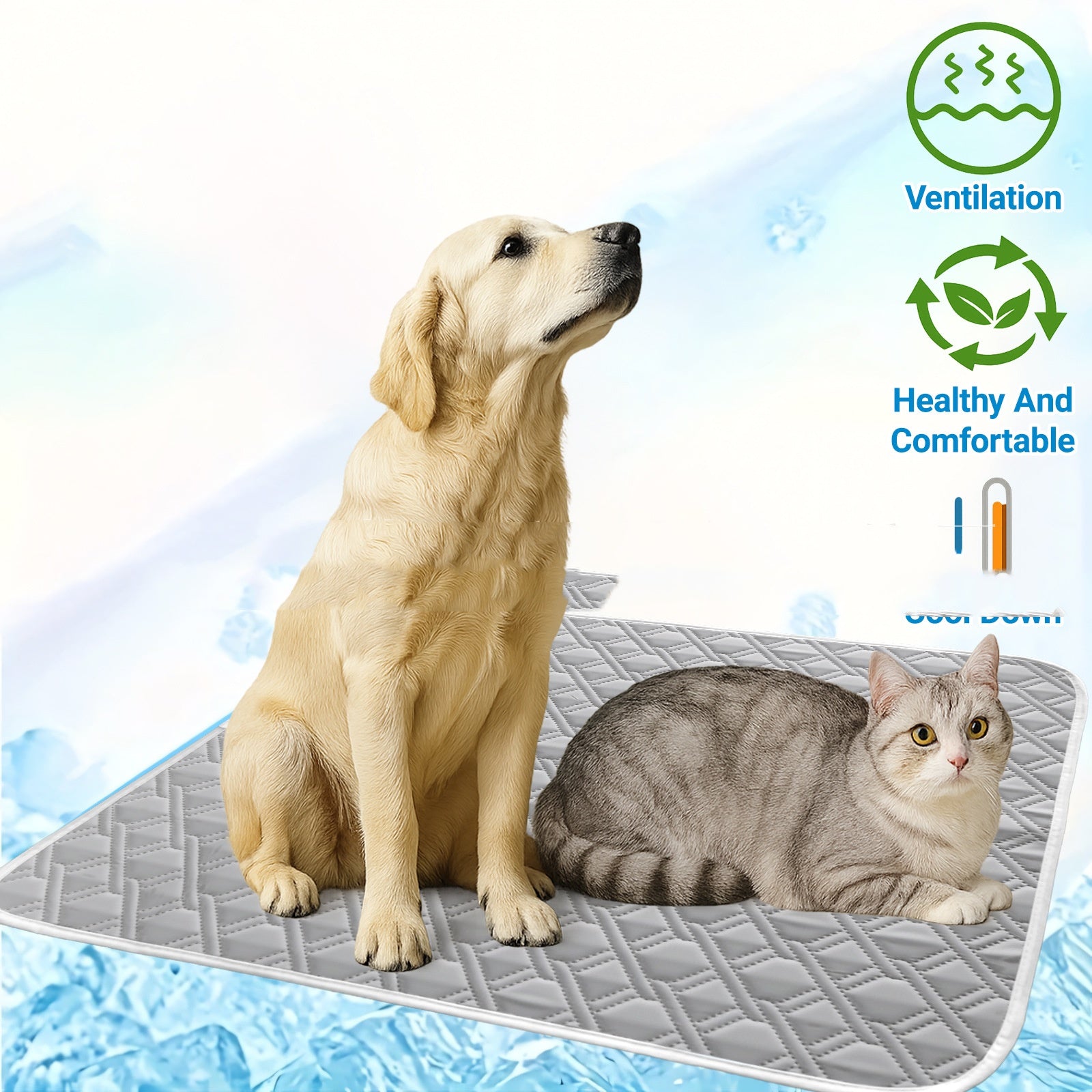 Super Large Pet Cooling Ice Pad Cooling