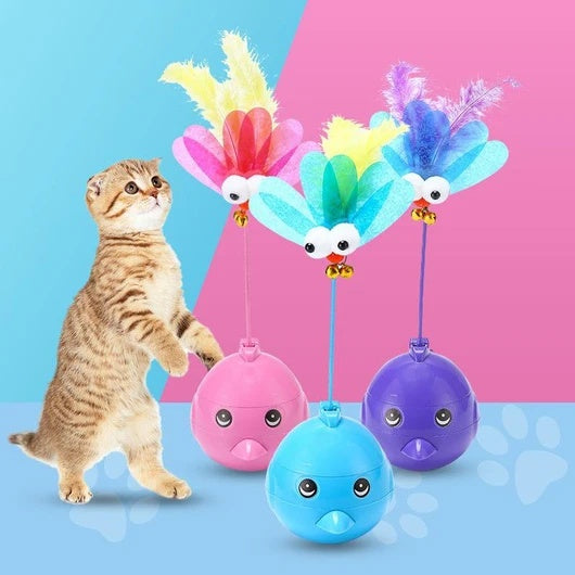 Laser electric tumbler toy