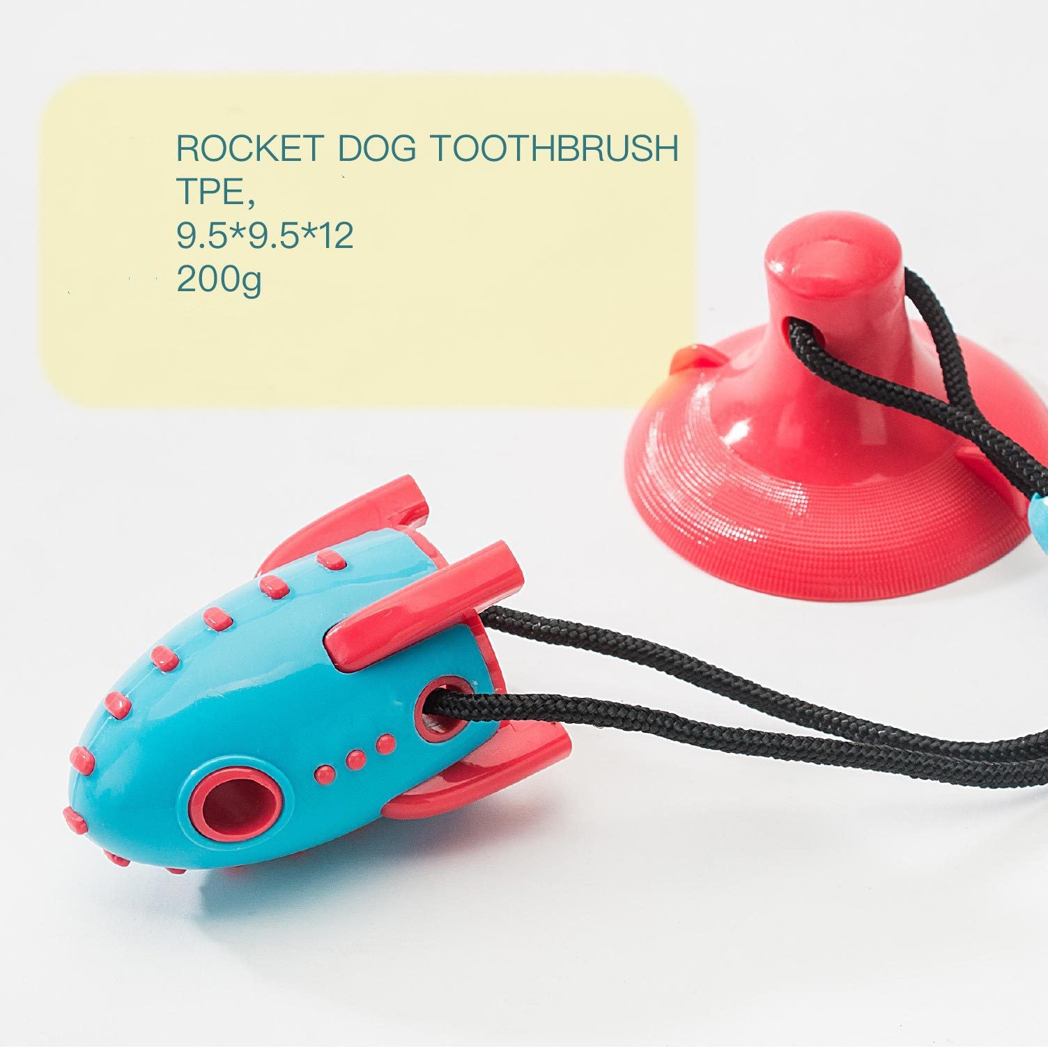 Rocket Dog Leaking Food Pet Toy