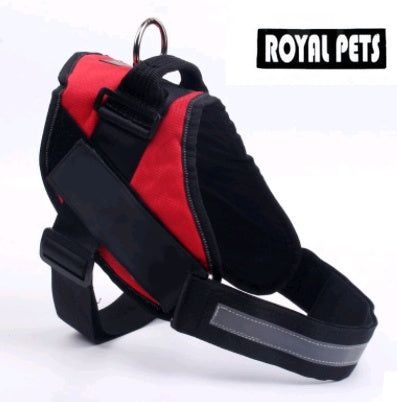 Pet chest back big dog leash