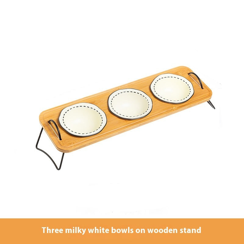 Multi-functional Pet Wooden Rack