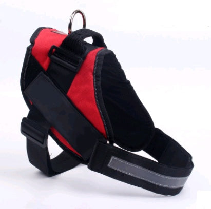 Pet chest back big dog leash