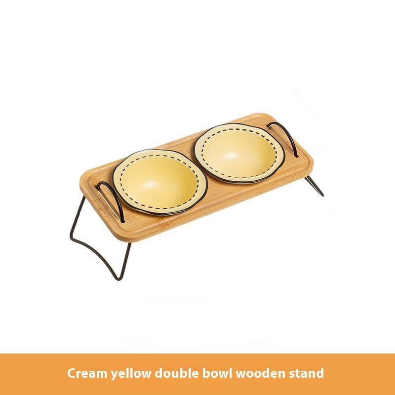 Multi-functional Pet Wooden Rack