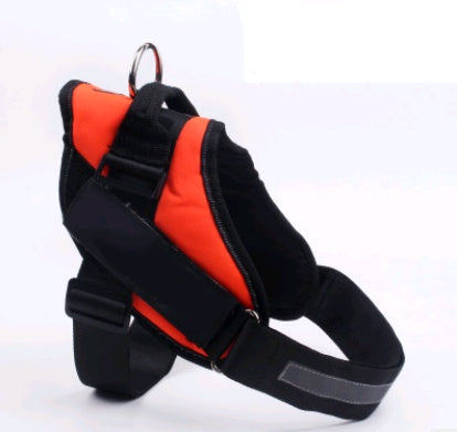 Pet chest back big dog leash