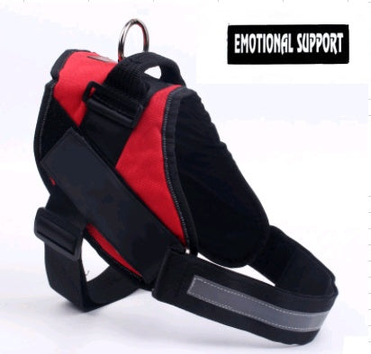 Pet chest back big dog leash