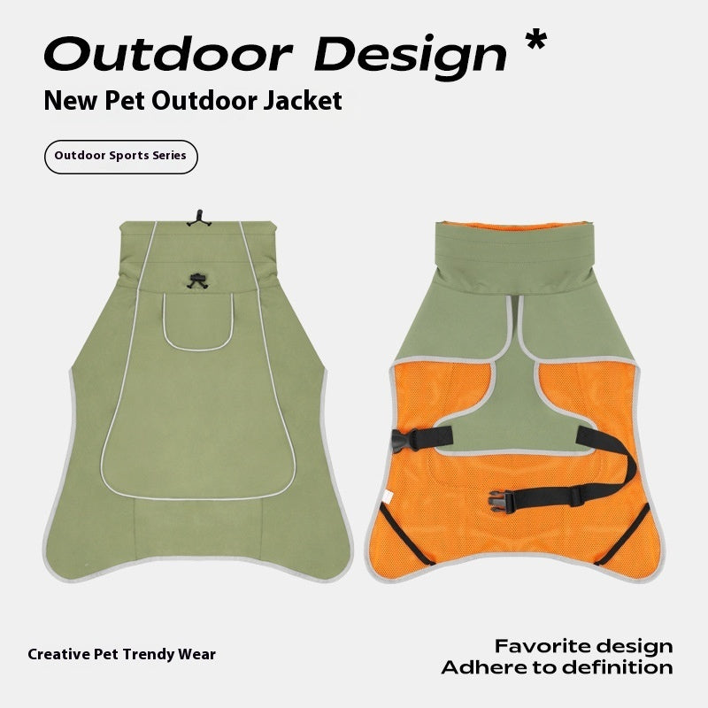 Waterproof And Rainproof Pet Trench Coat