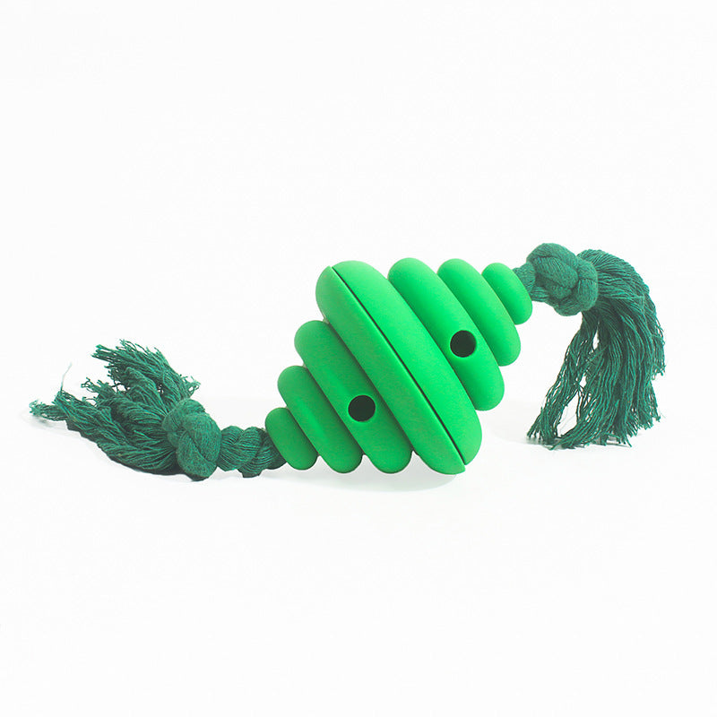 Dog Ball With Rope Toy
