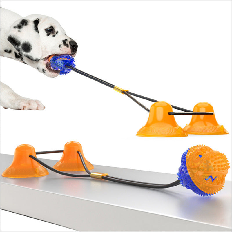Multifunction Double Tug Rope Toy