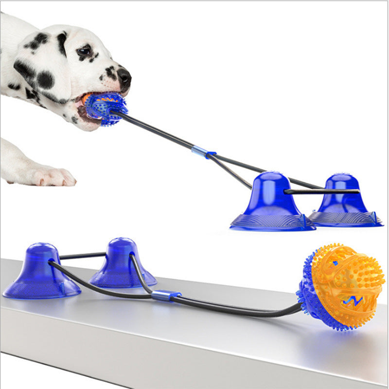 Multifunction Double Tug Rope Toy