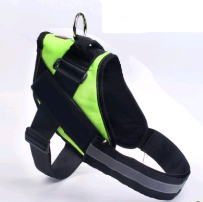 Pet chest back big dog leash