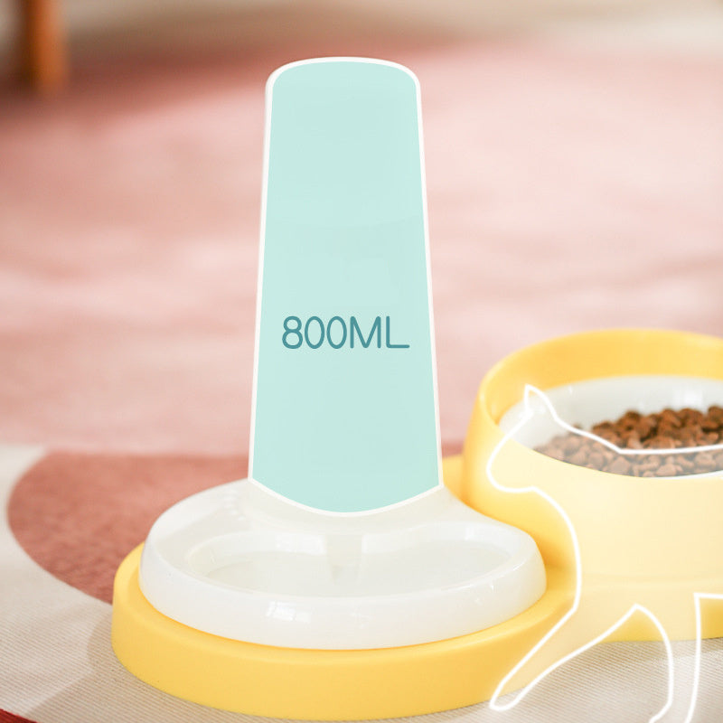 Pet Double Feeding Bowl