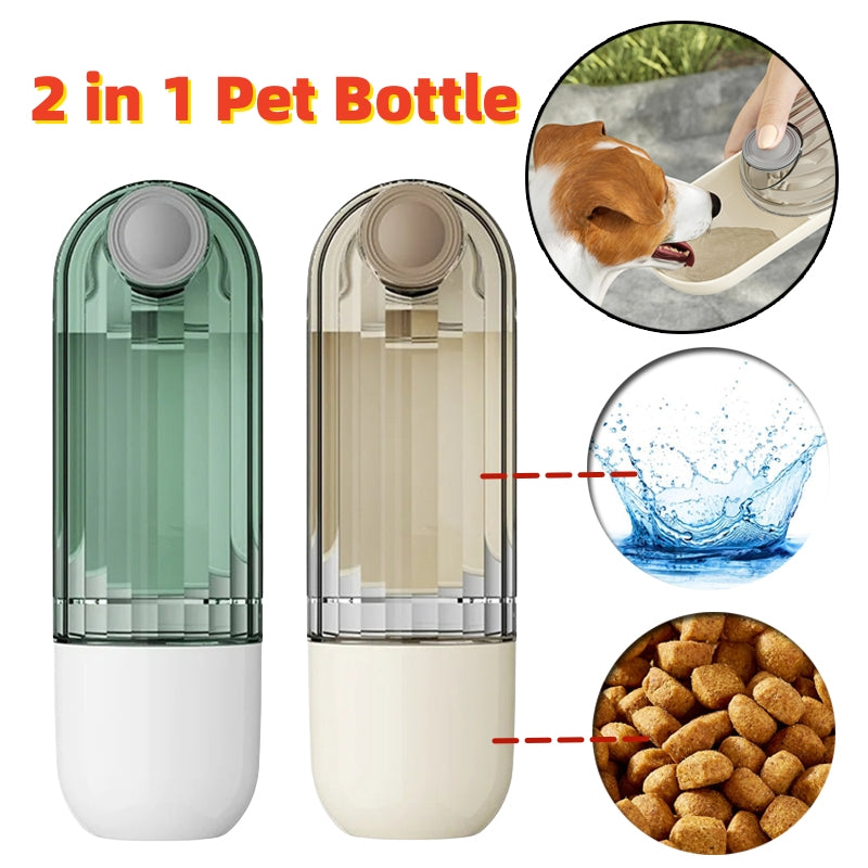 2 In 1 Pet Water Cup Feeding Supplies