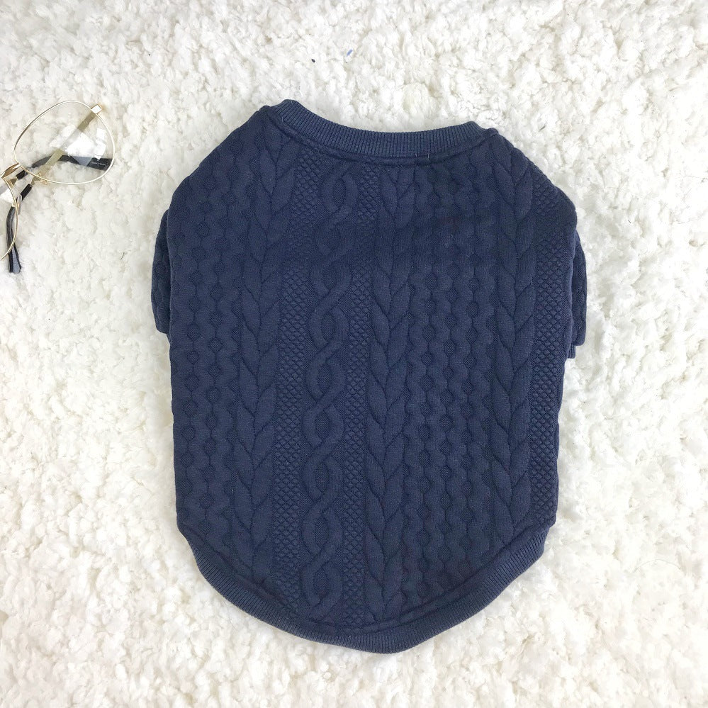 Pet Trendy Sweater Bottoming Shirt