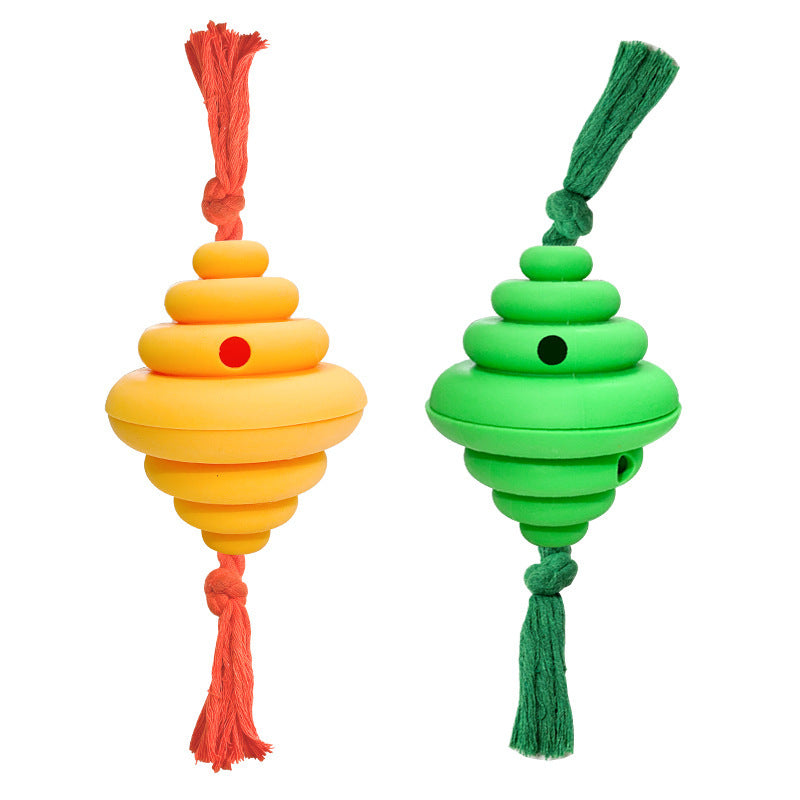Dog Ball With Rope Toy