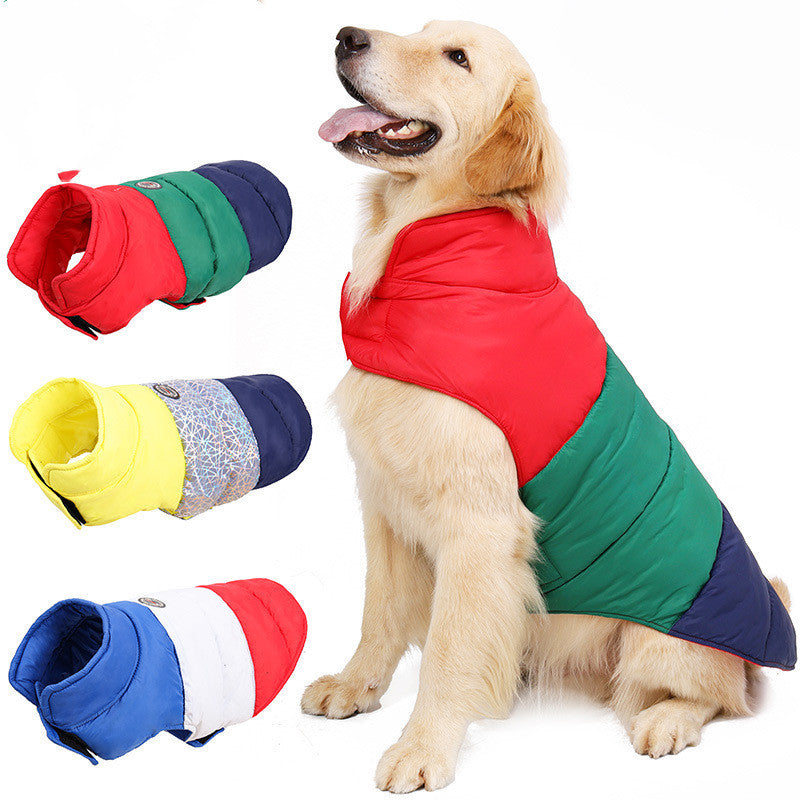 Pet Autumn And Winter Thickened Warmth Jacket