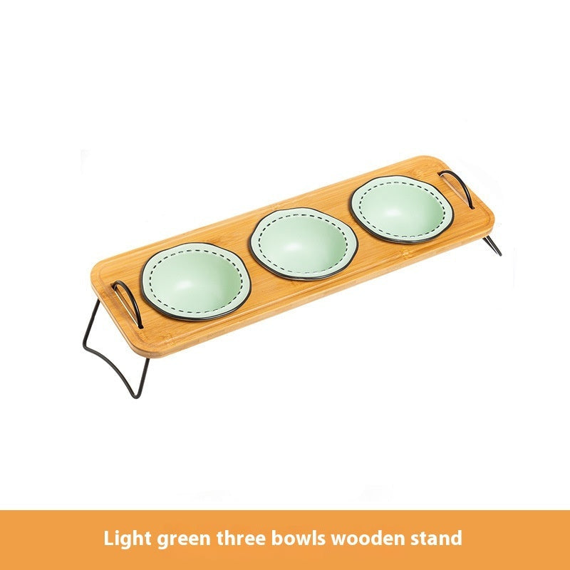 Multi-functional Pet Wooden Rack