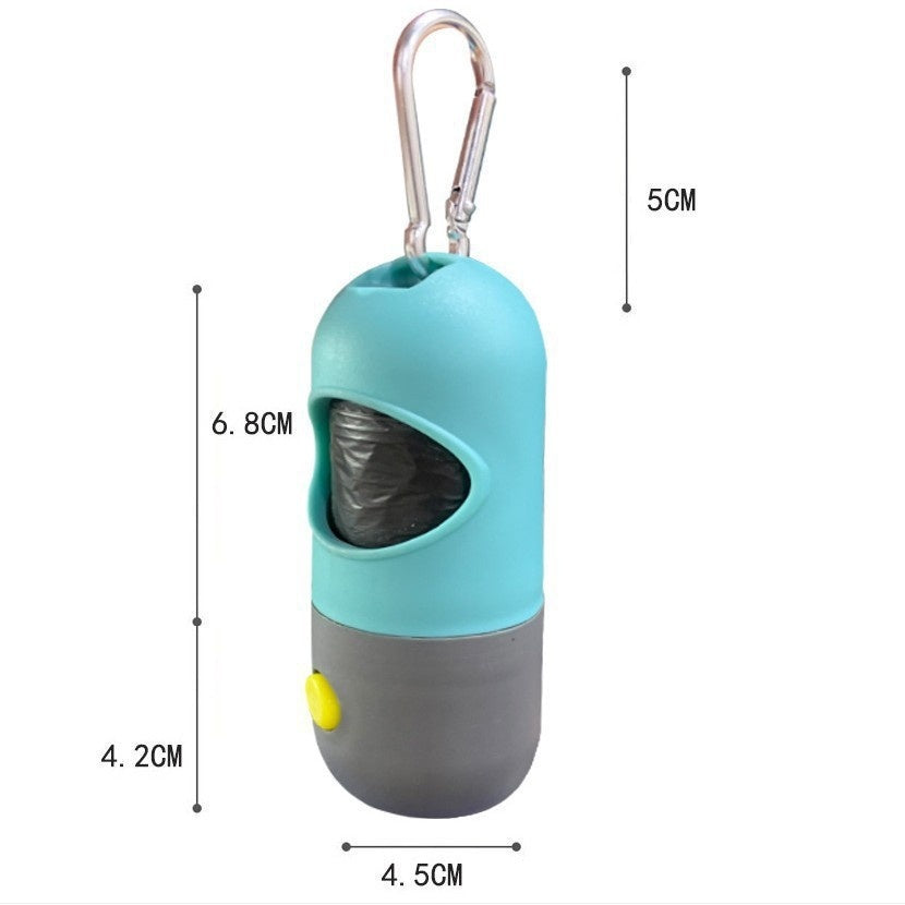 LED Pet Waste Bag Dispenser Pet Clean Accessories